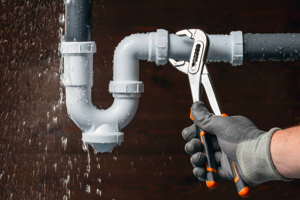 Professional Gas Line Repair technician working in College Station, TX